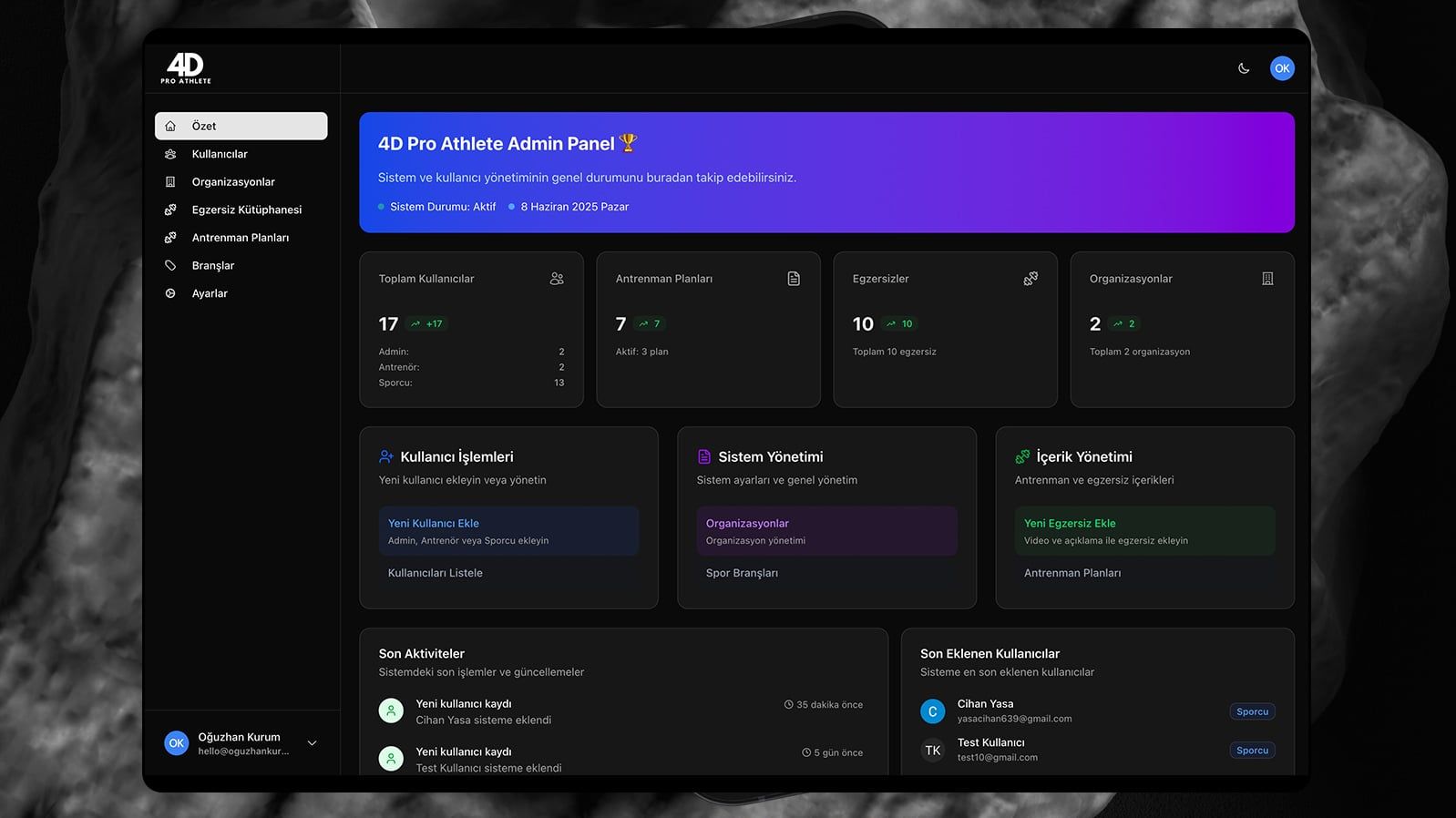 4D Pro Athlete projesi görsel 4 - Mobil Uygulama detay