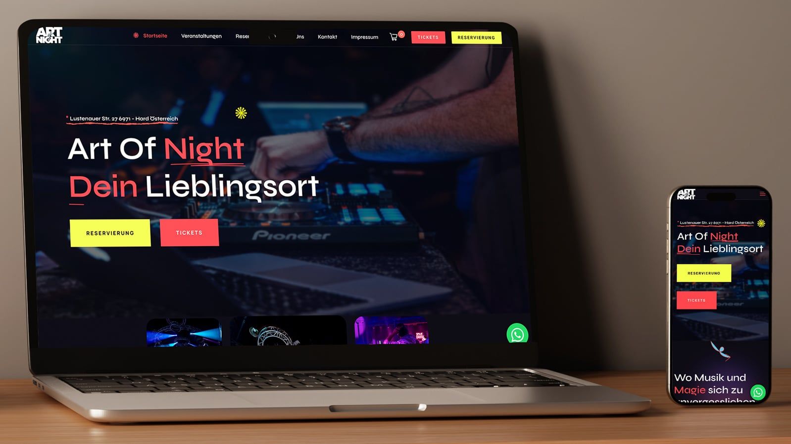 Art of Night projesi görsel 1 - Deneyimler detay