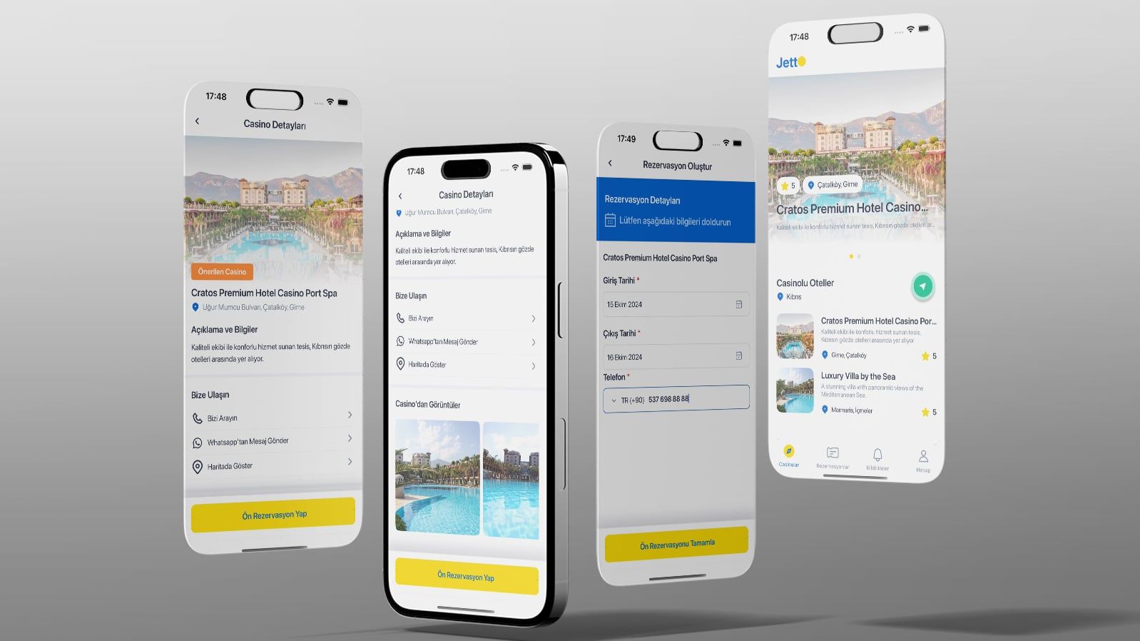Jetto App projesi görsel 2 - Full Stack detay